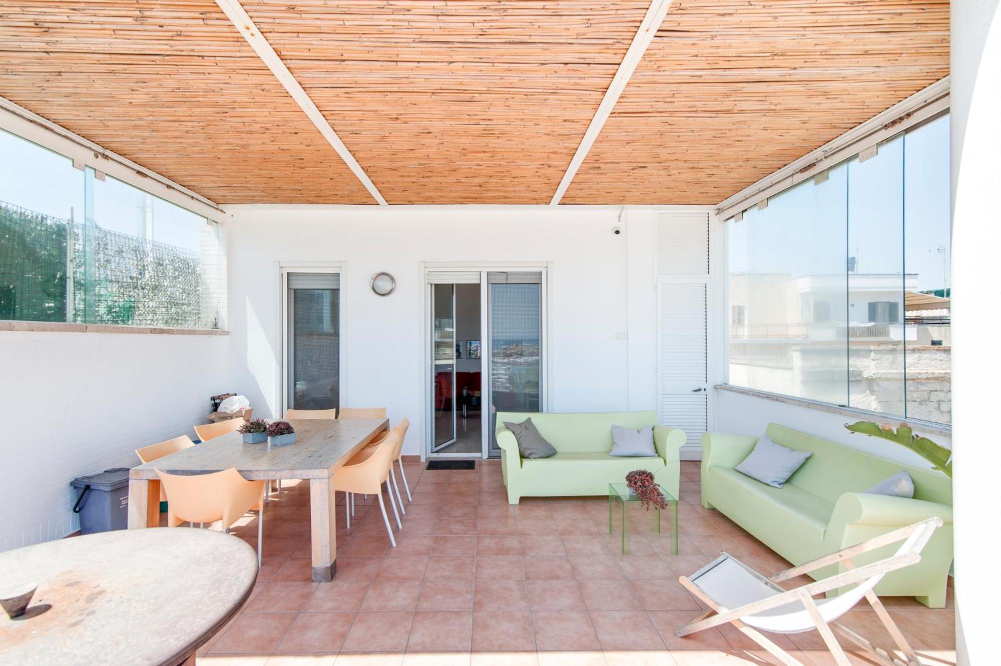 The View B&B, Terrace & More San Foca Exterior foto