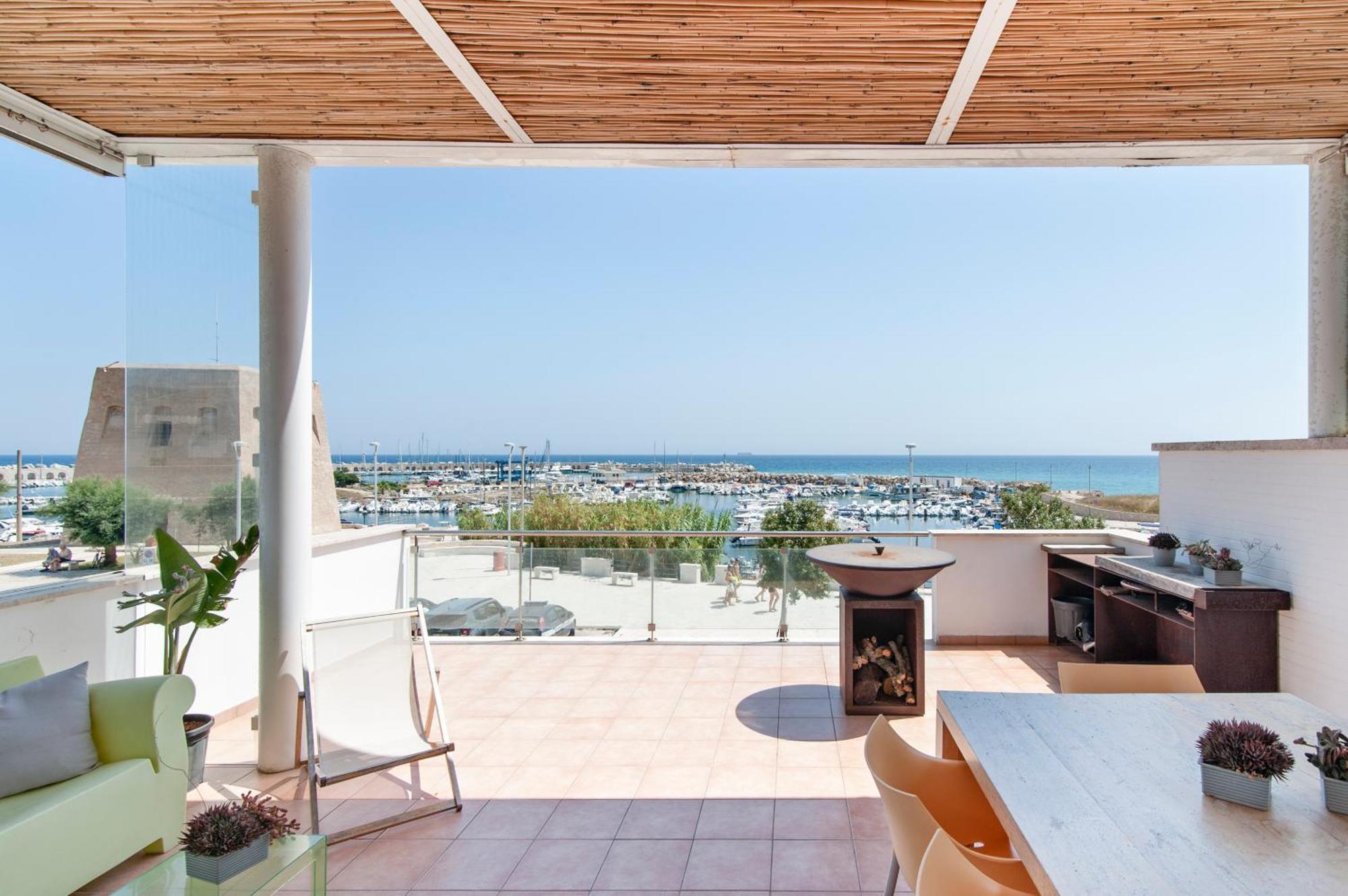 The View B&B, Terrace & More San Foca Exterior foto